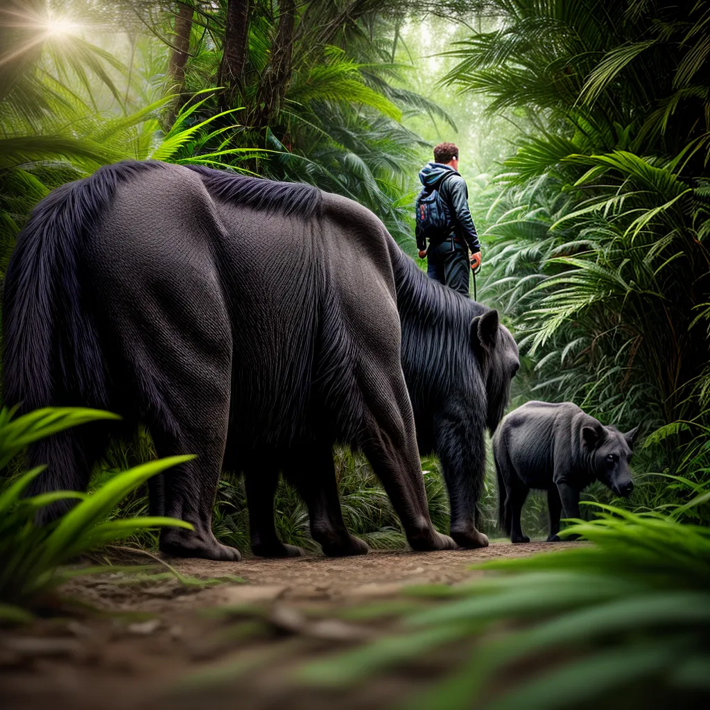 Fotos sonho selva medo animal