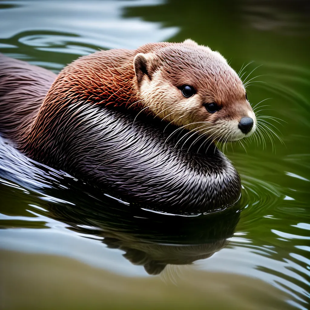 Fotos sonho sensibilidade mustelideos rio otter