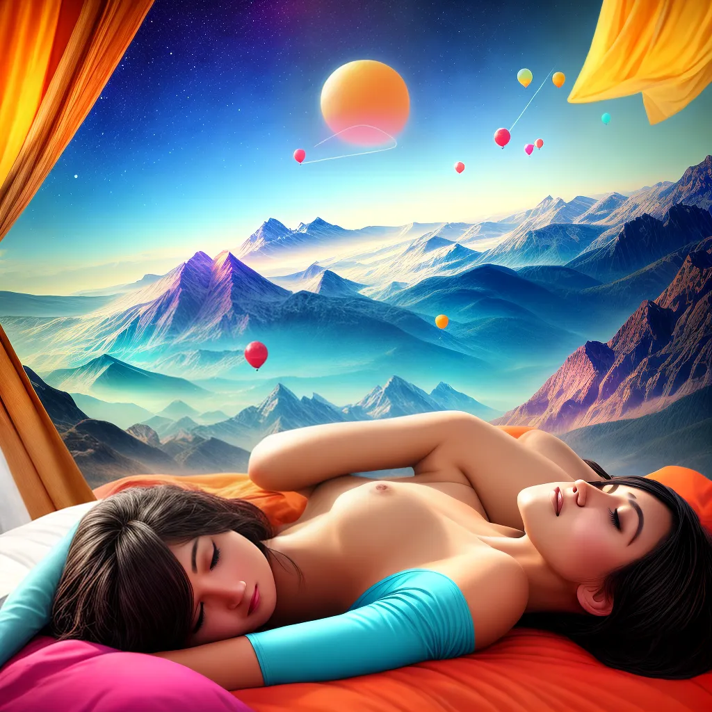 Fotos sonho sexualidade bolha cores