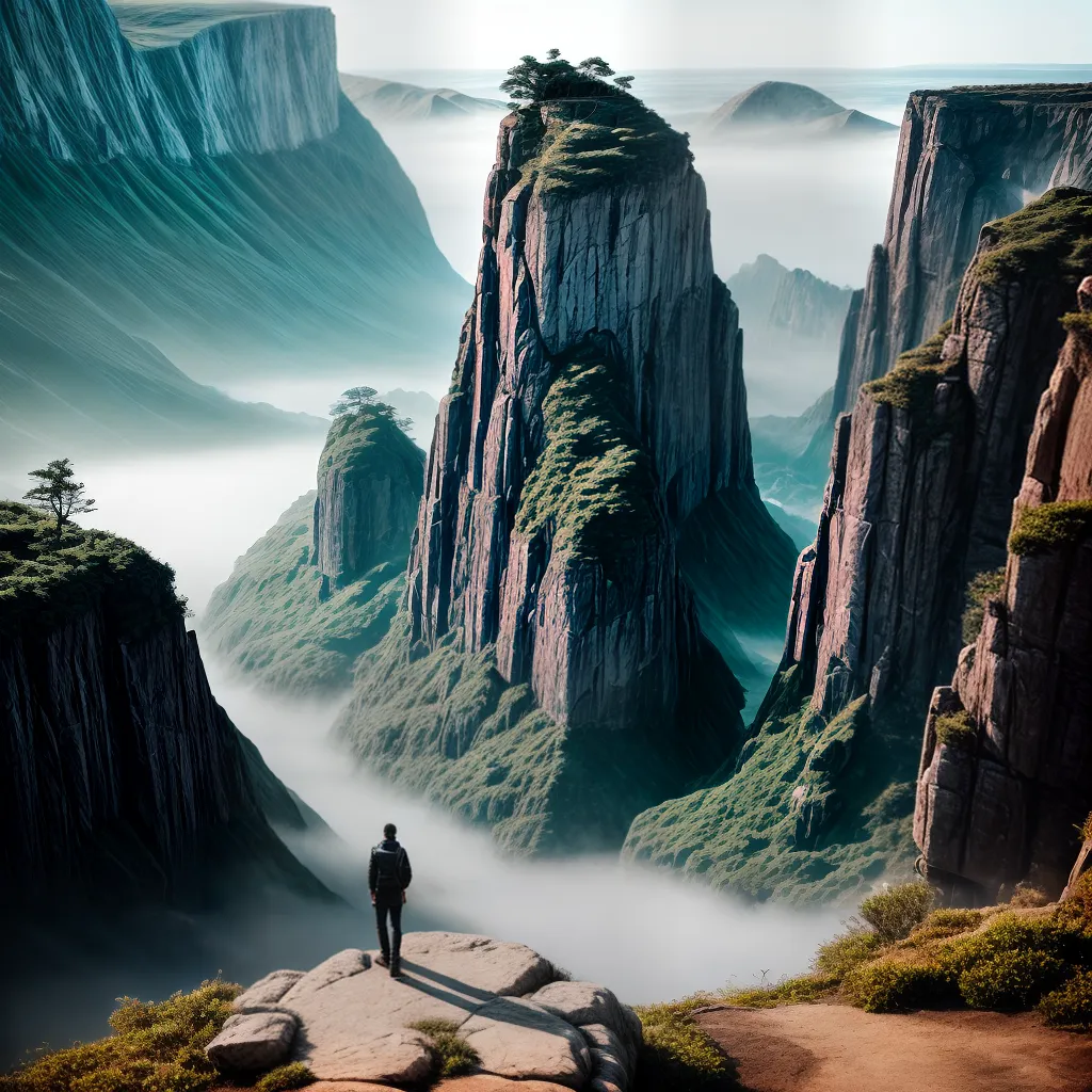 Solo em Sonhos: Entenda o que Significa 5 Fotos sonho solitario cliff cidade luz