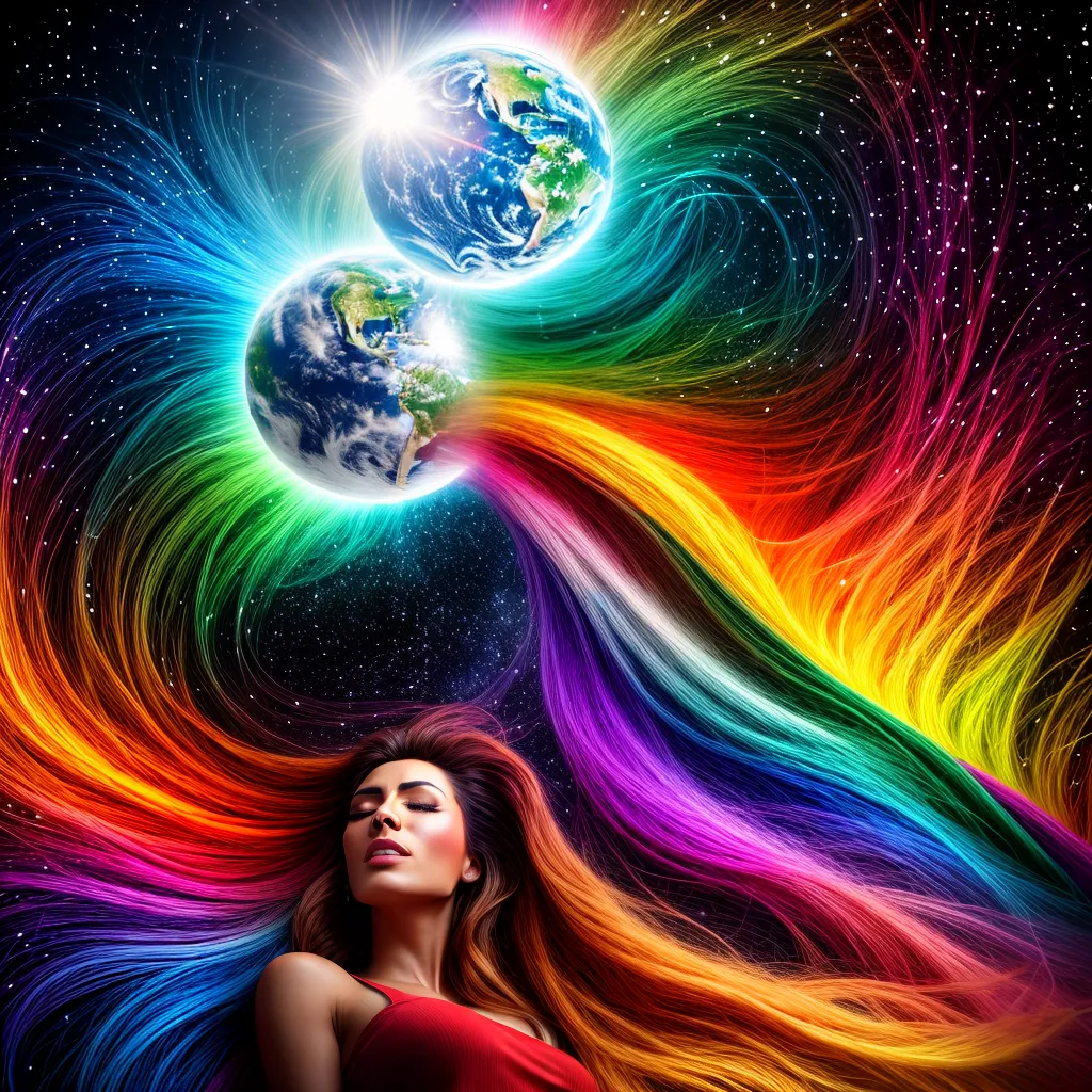 Desvendando o mistério dos sonhos com Heliocentrismo 4 Fotos sonho surreal cores sol