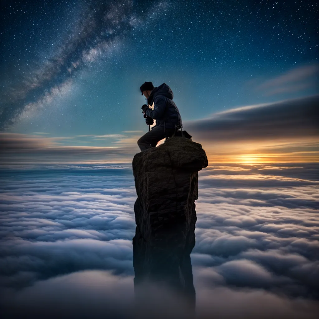 Fotos sonho telescopio abismo anjo estrelas