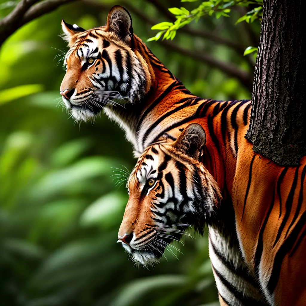 Qual o Significado de Sonhar com Animais Selvagens? Entenda! 3 Fotos sonho tigre floresta intensidade