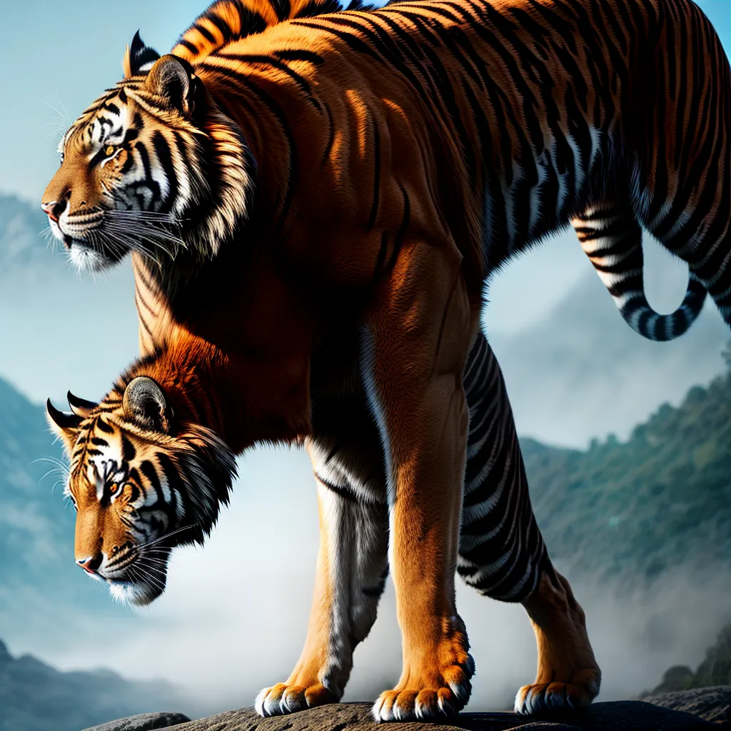 Fotos sonho tigre leao forca