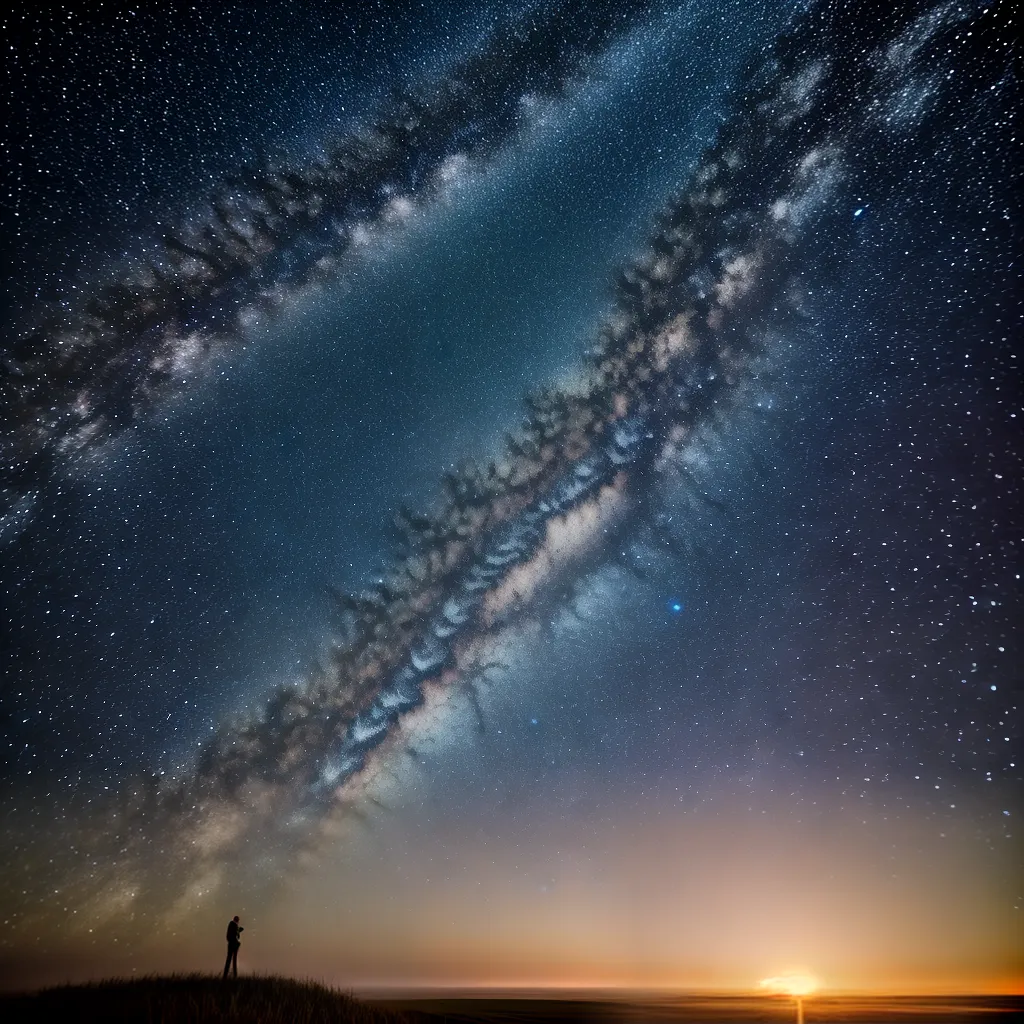 Fotos sonho universo deitado noite