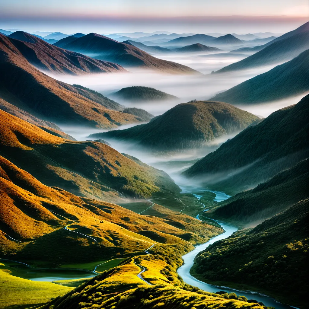 Desvende o que significa sonhar com Vales misteriosos 4 Fotos sonho vale misterioso rio montanhas