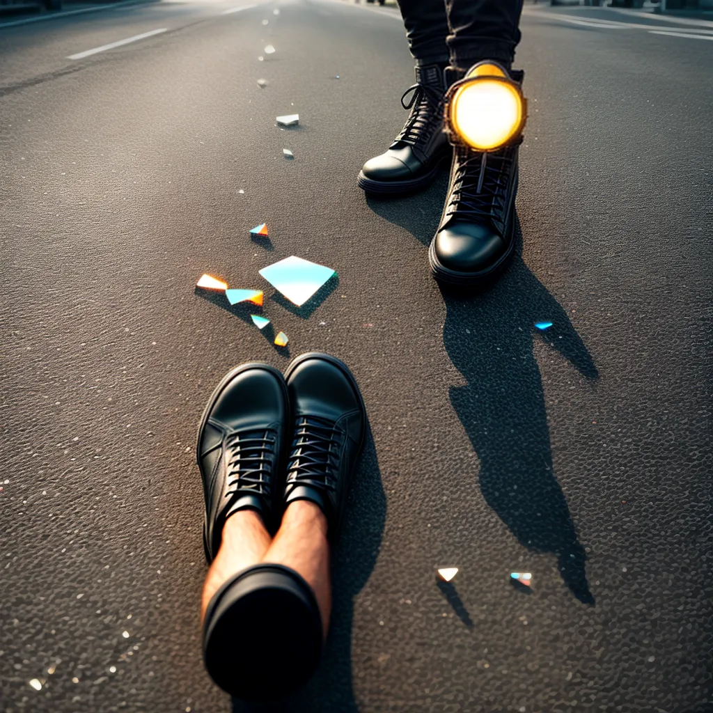 Fotos sonho vidro quebrado reflexo pes