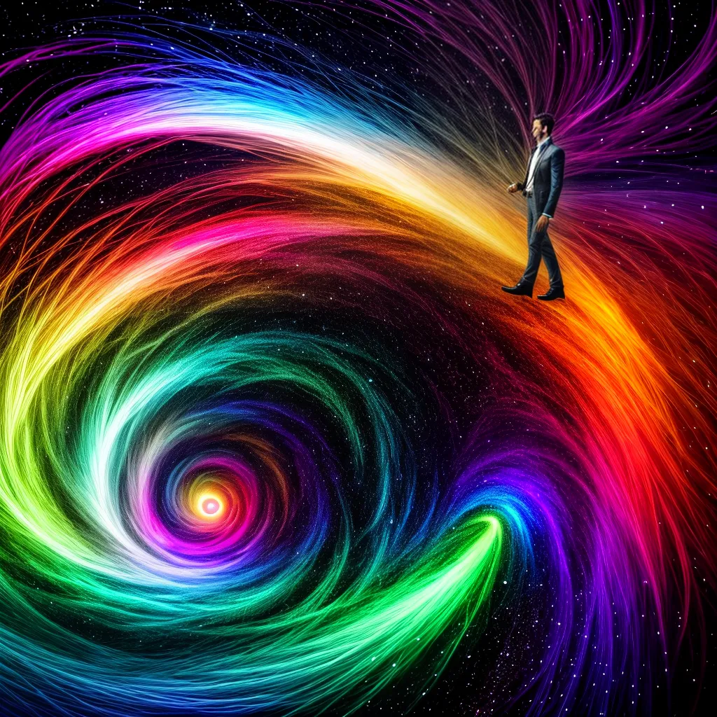 Fotos sonho vortex cores pessoa insight