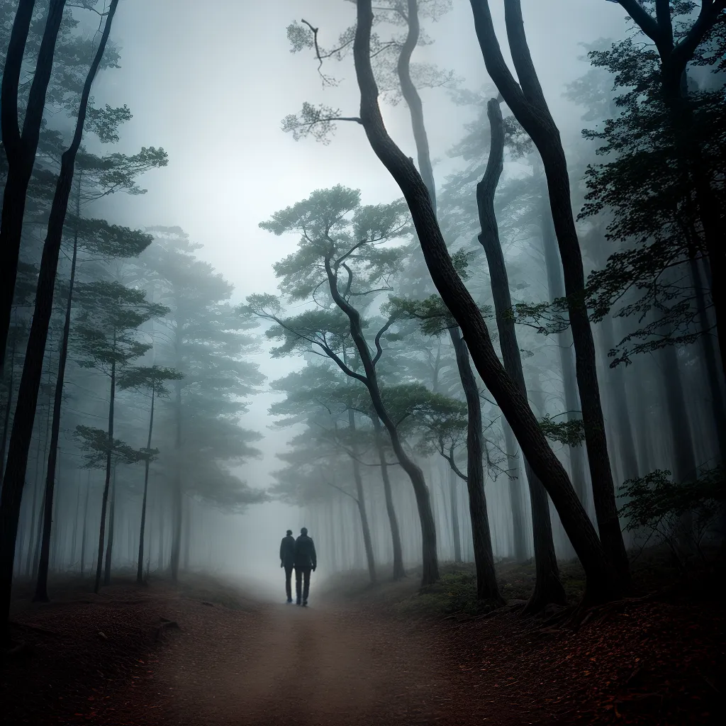 Fotos sonhos tenebrosos floresta sombria