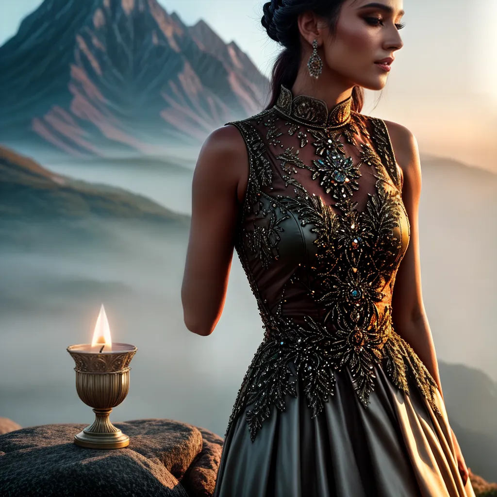 Sonhos Iluminados: Castiçal e Cordilheira na Interpretação 4 Fotos sonhos vela montanha iluminacao
