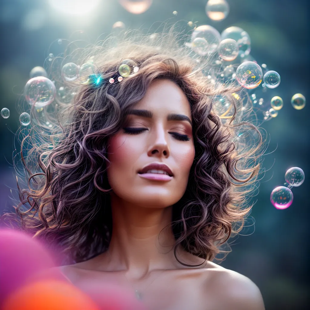 Conexão Onírica: Qual é o Significado do Seu Sonho na Vida Noturna? 2 Fotos sono bolhas coloridas sonhos simbolos