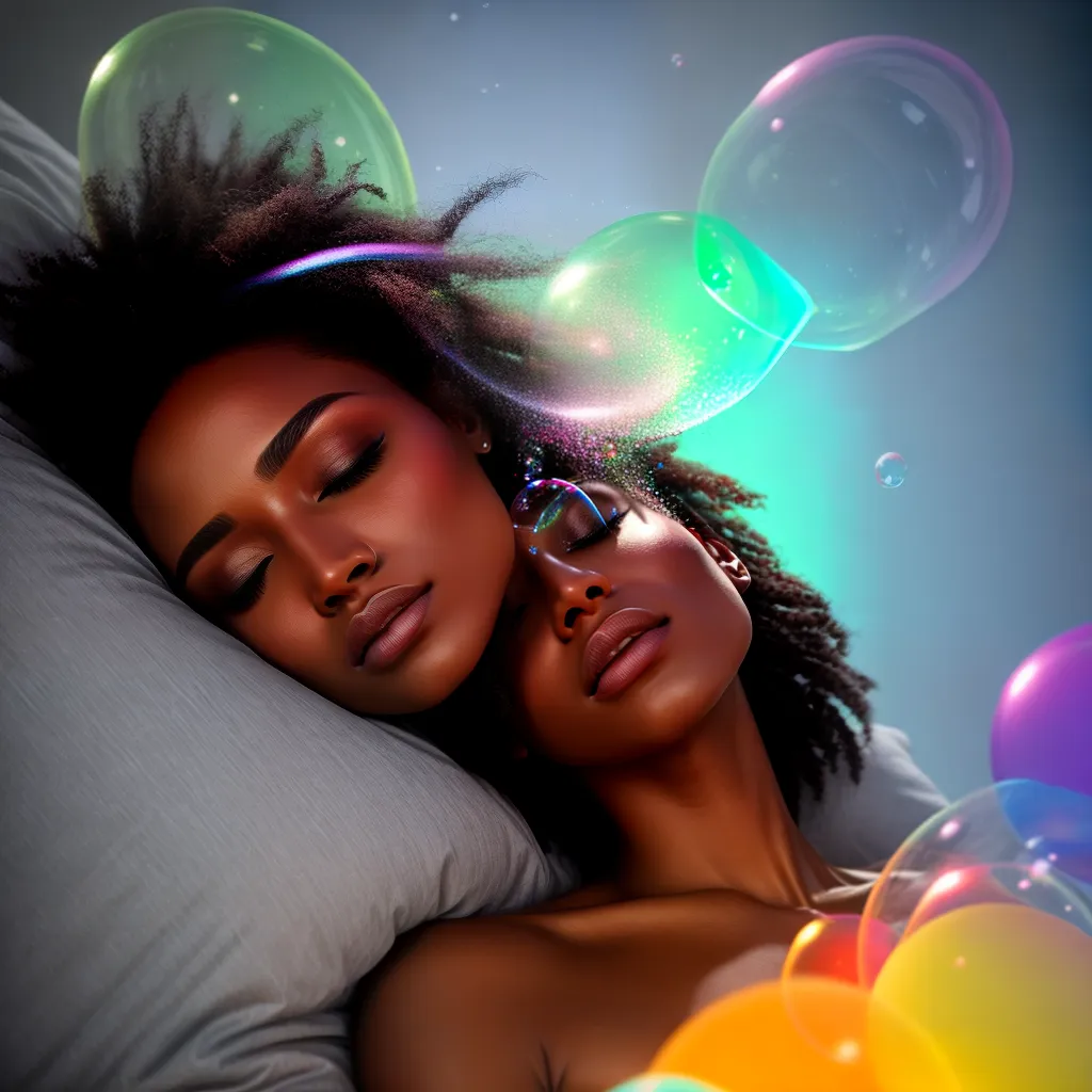 Agitando em Sonhos: Entenda o que o Seu Inconsciente Quer Dizer. 3 Fotos sono bolhas coloridas subconsciente 1
