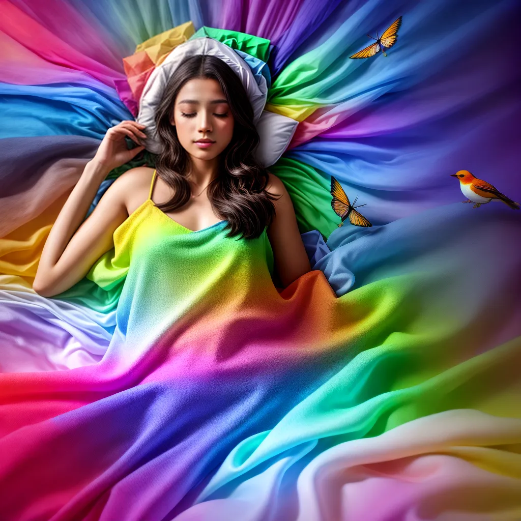 O melhor título é: O que significa sonhar com aves? Um especialista responde. 3 Fotos sono cama pensamento passaros