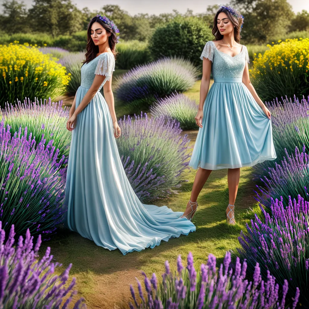 Fotos sono campo flores passaros lavanda