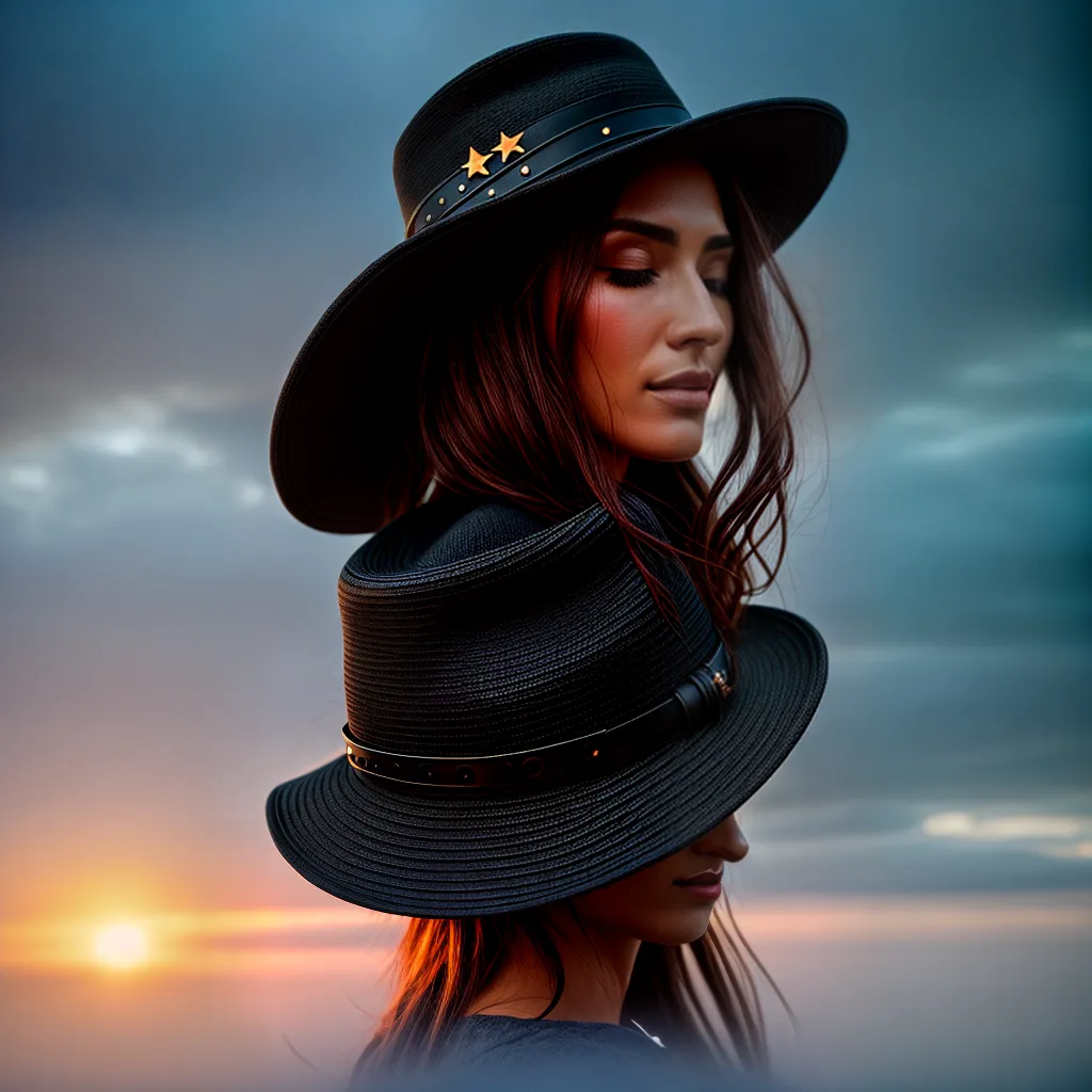 Fotos sono chapeu couro nuvens estrelas