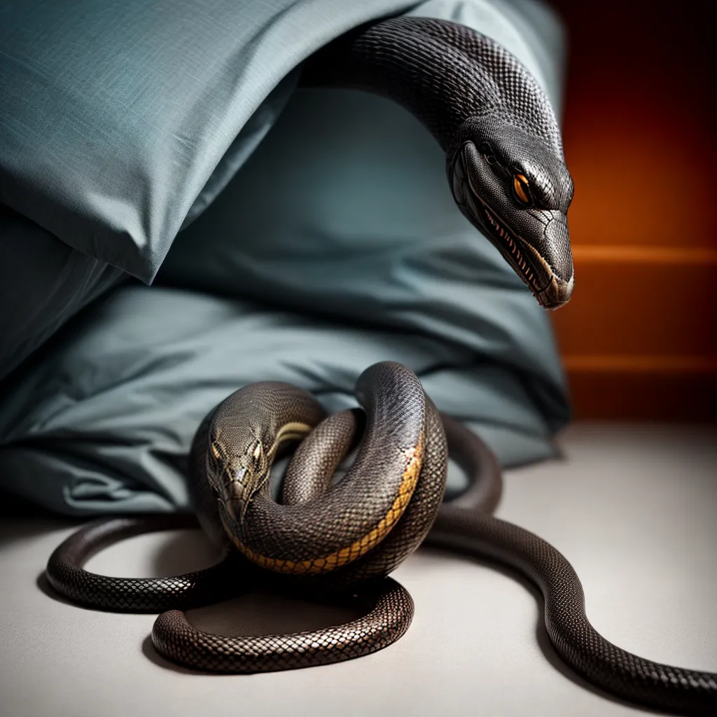 Desvendando o Mistério dos Sonhos com Serpentes Venenosas 3 Fotos sono cobra perigo medo