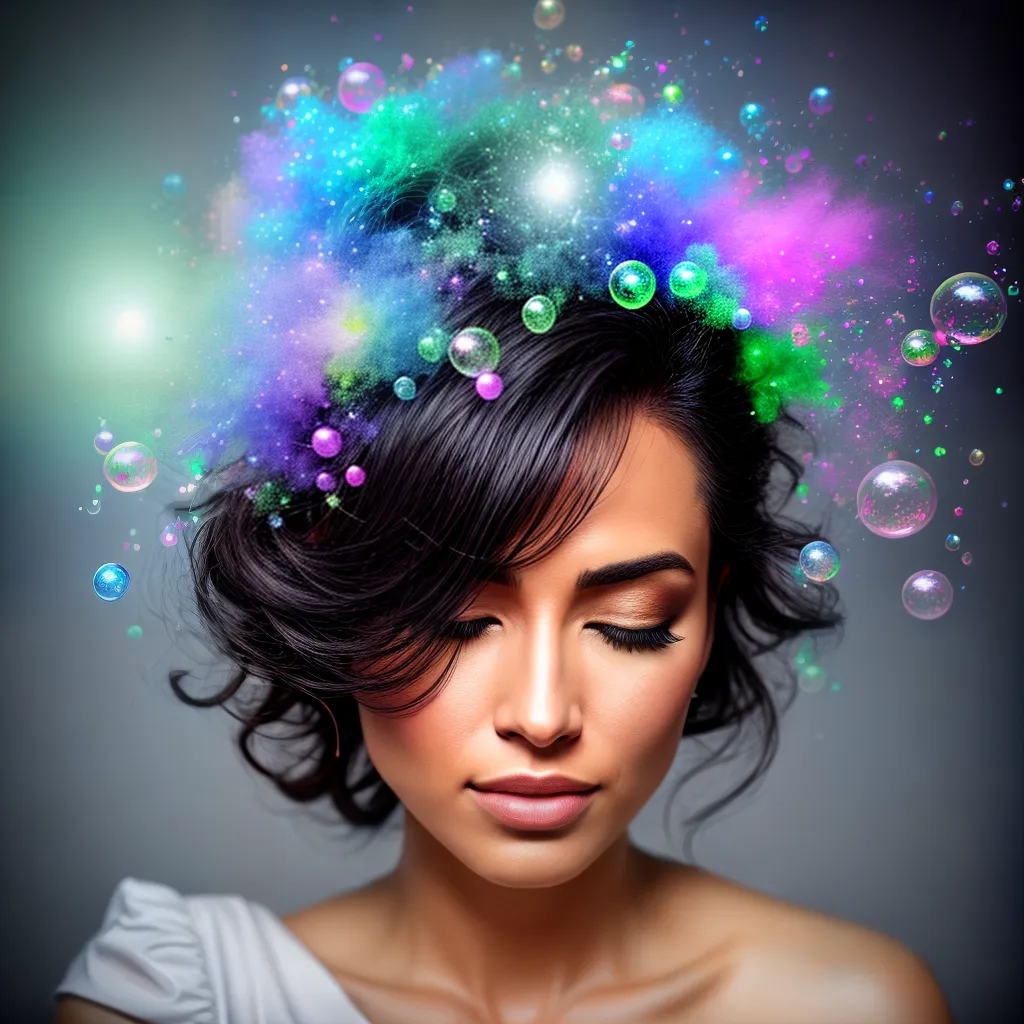 Desenvolvimento do Subconsciente: Qual o Significado dos Sonhos? 2 Fotos sono colorido bolhas simbolos 1