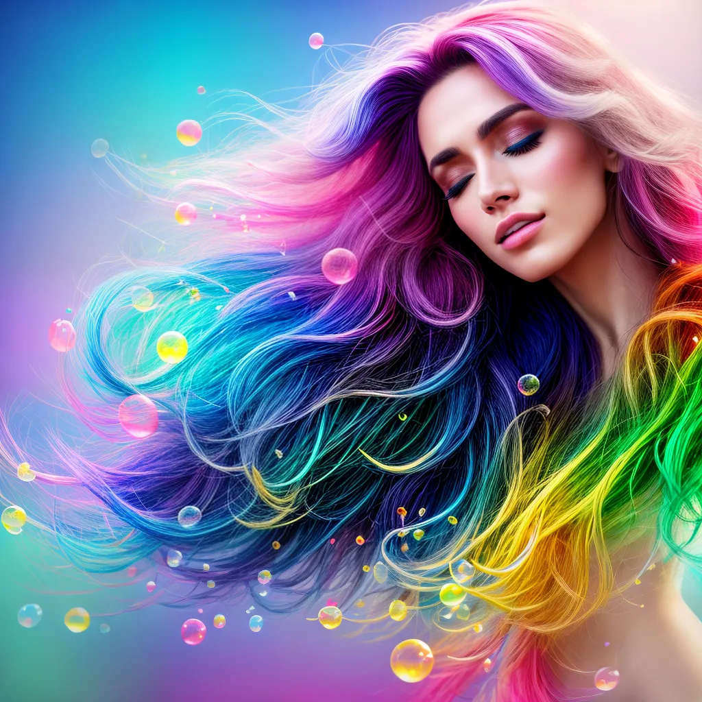 Fotos sono colorido bolhas sonhos saude