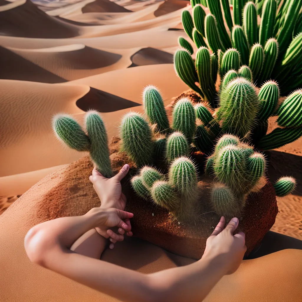 : Desvendando o Significado de Sonhar com Cacto Curativo. 4 Fotos sono deserto cacto cura crescimento