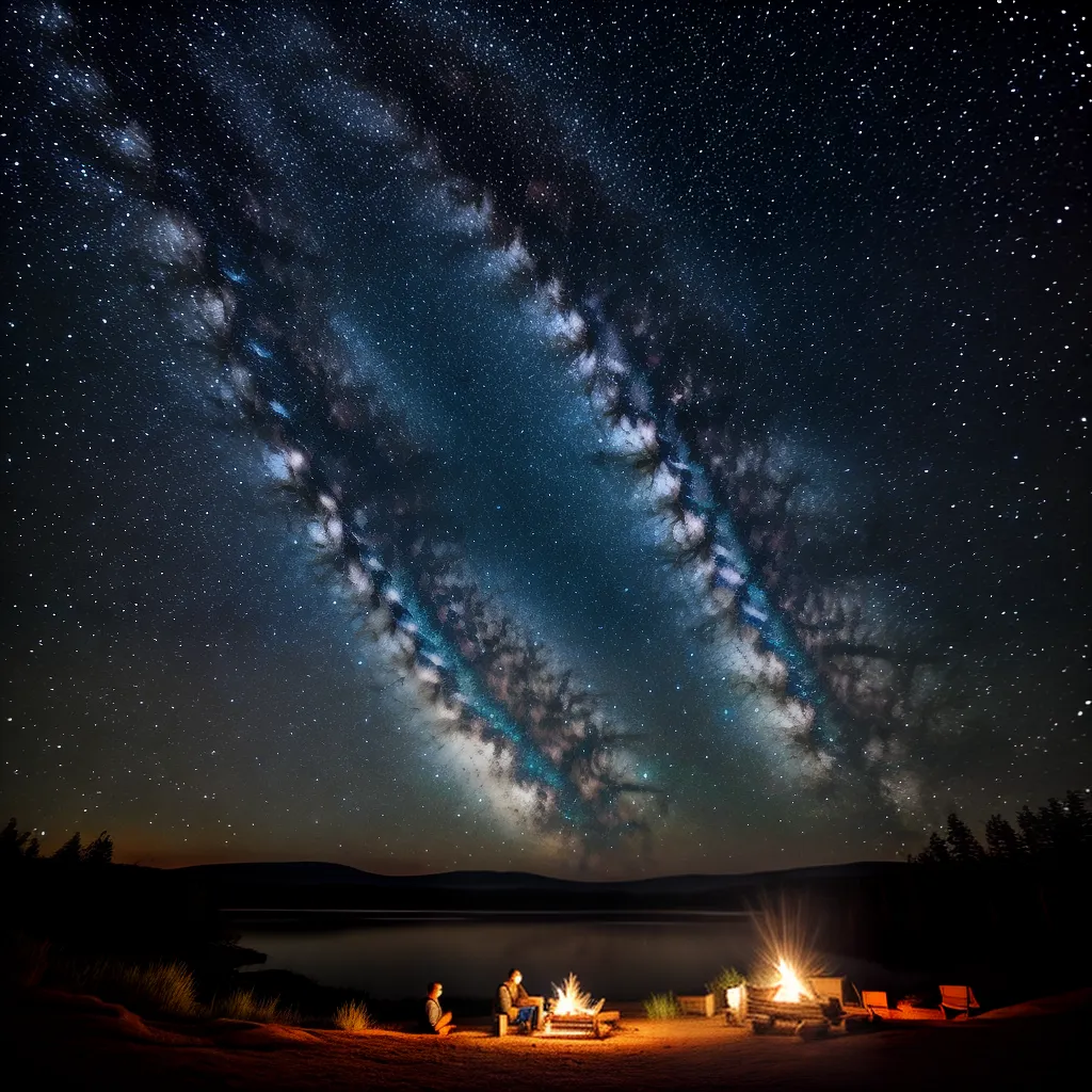 Dormindo sob as estrelas: a interpretação dos sonhos no mundo ao ar livre 5 Fotos sono estrelas fogueira