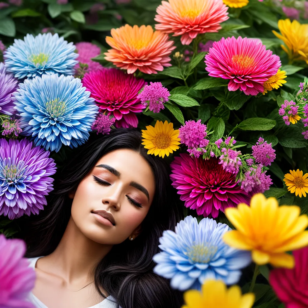 Fotos sono flores coloridas subconsciente