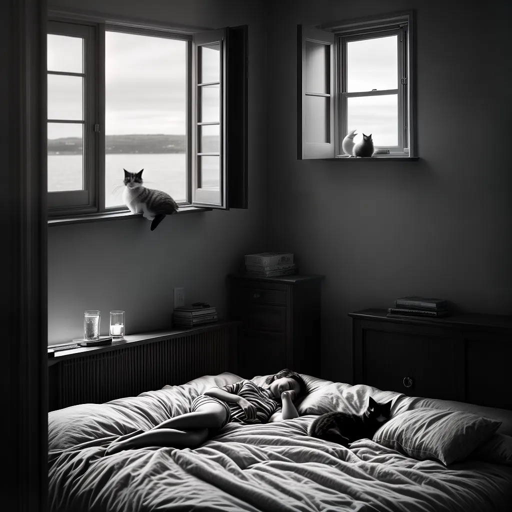 Fotos sono gato gaivota janela misterio