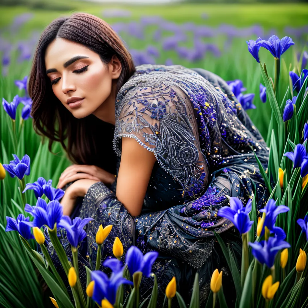 Descubra a Simbologia da Íris nos Sonhos 5 Fotos sono irises coloridos serenidade