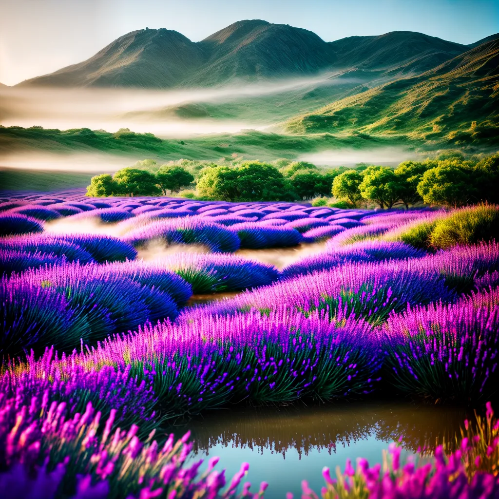 Fotos sono lavanda lagoa fogueira sonhos