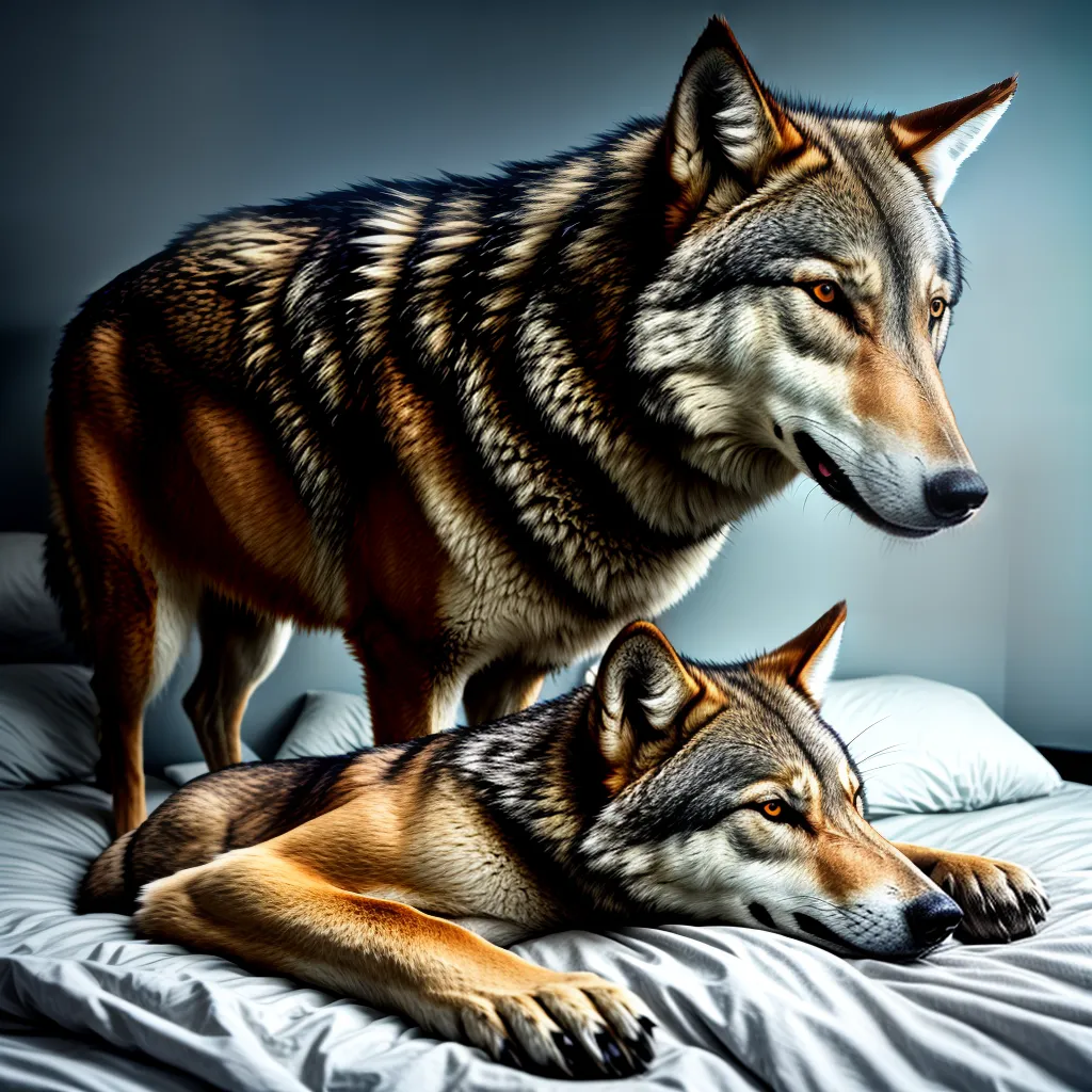 Título 5: Protetora ou Perseguição? Descubra o que Sonhar com Animais Protetores Significa 2 Fotos sono lobo guarda guia