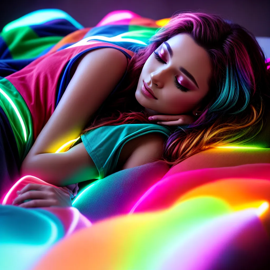 Fotos sono luzes fluorescentes sonhos vivos