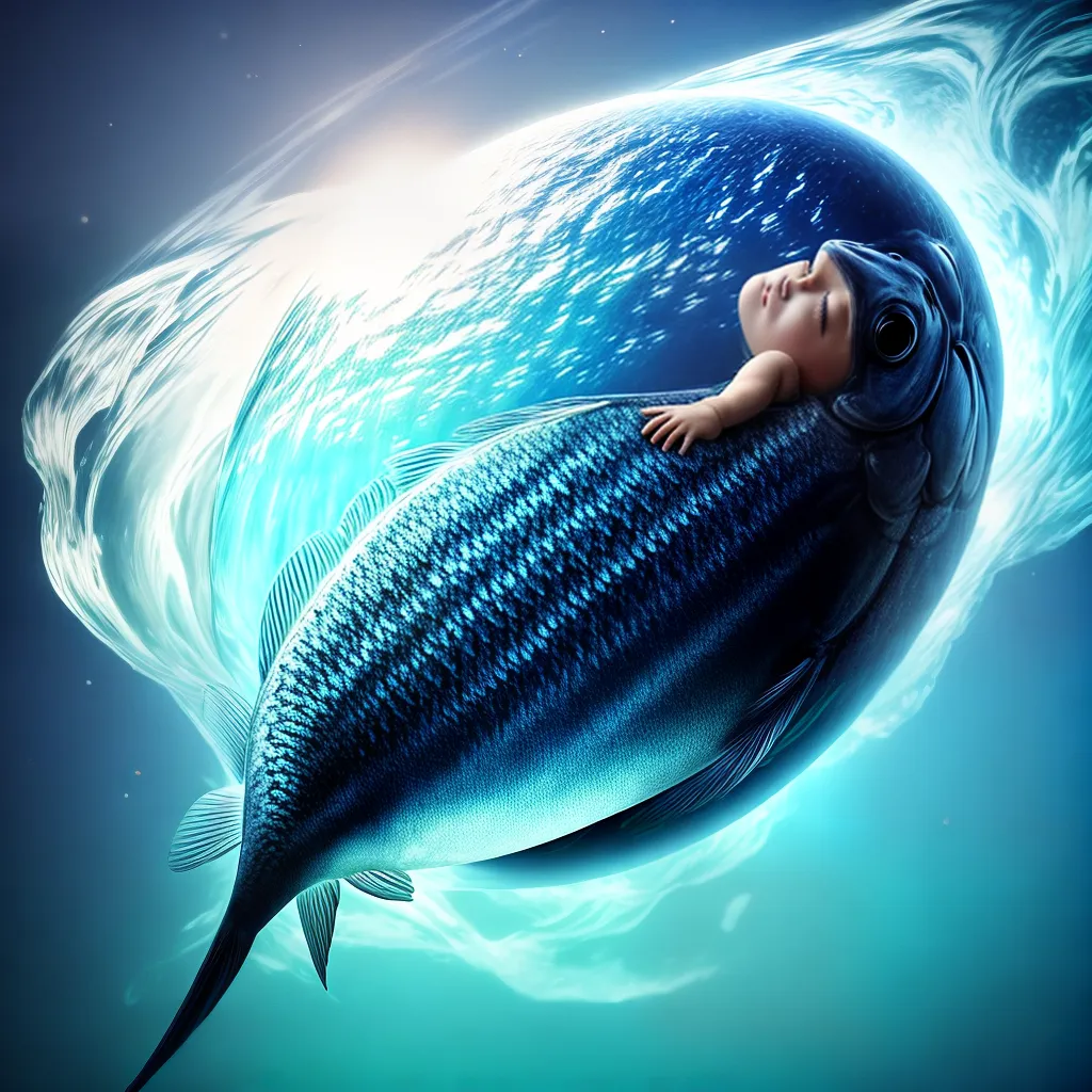 Gestação de peixes no subconsciente: Saiba o que significa esse sonho 5 Fotos sono peixe azul paz