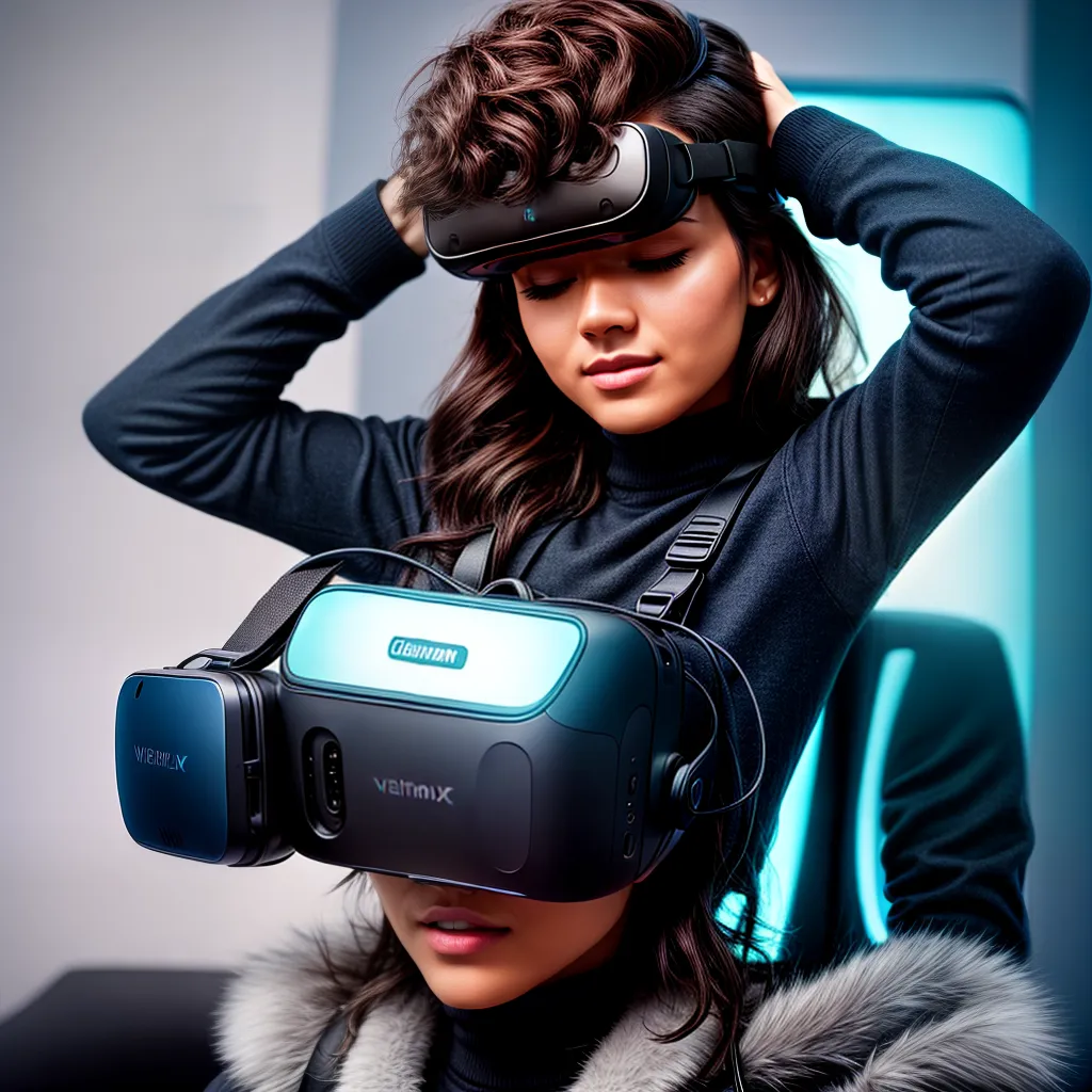 Fotos sono realidade virtual icones