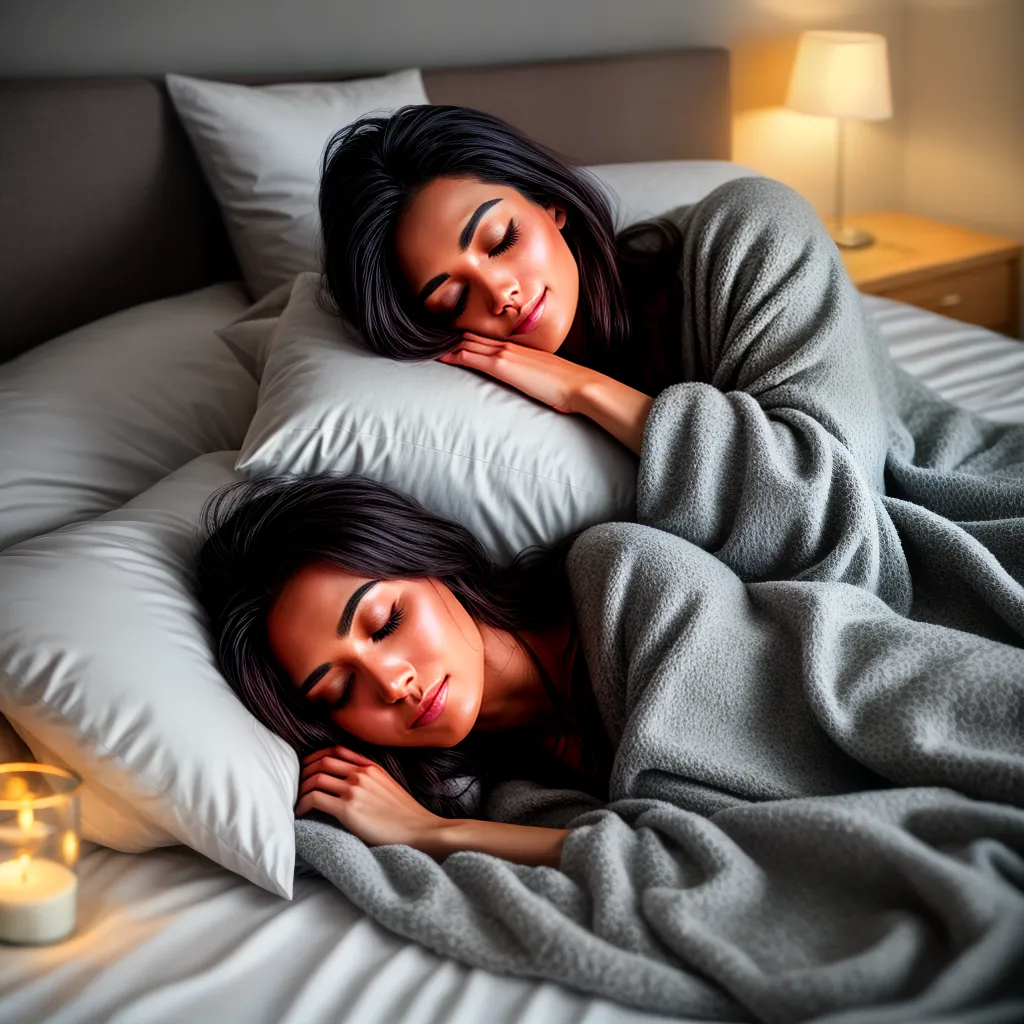 Descanso nos sonhos: interpretações de dormir tranquilamente 2 Fotos sono sereno cama travesseiros