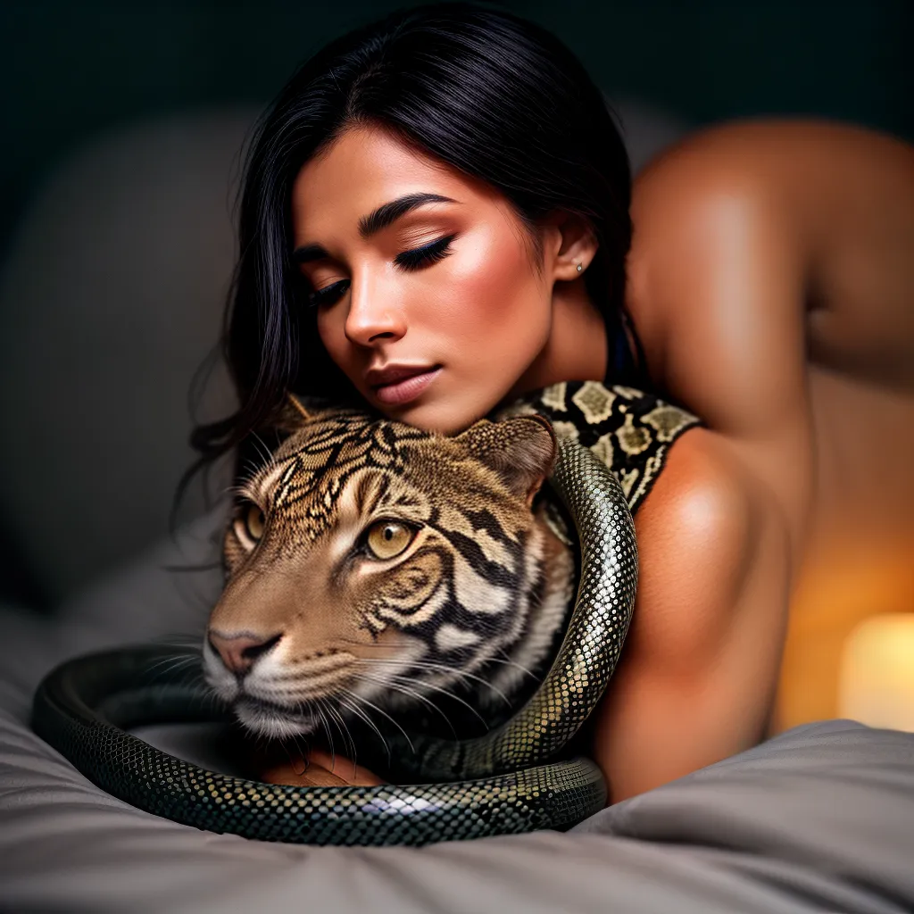 Fotos sono serpente misterio lua