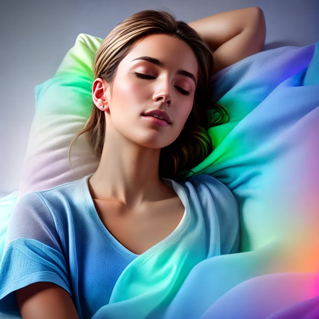 Respiração de Suspiros: Decodificando Sonhos Noturnos. 4 Fotos sono sonhos bolha azul