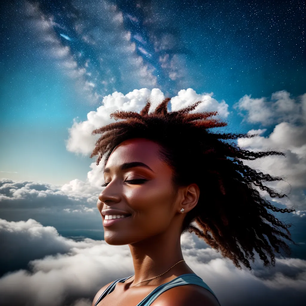 A Conexão Entre Experiência e Felicidade nos Sonhos 2 Fotos sono sorriso nuvens estrelas felicidade