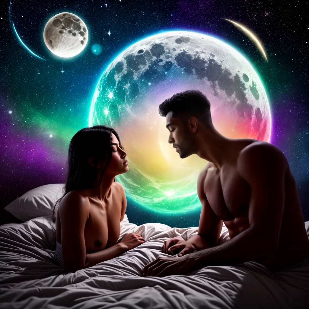 Anatomia do Sonho: Desvendando os Mistérios da Noite 4 Fotos sono surreal lua estrelas