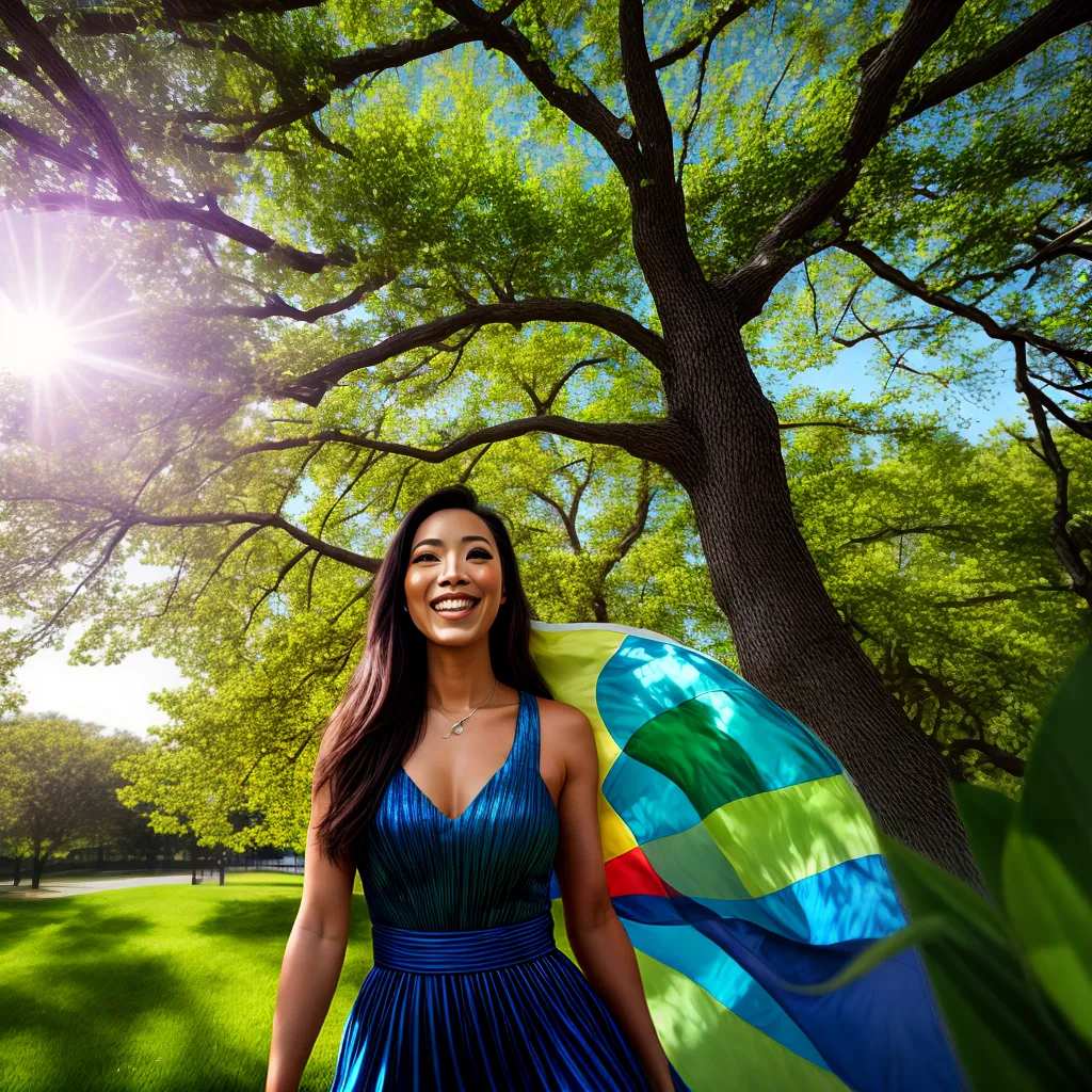 do blog: Descubra o Significado de Sonhar com a Árvore da Alegria 3 Fotos sorriso arvore flor colorida felicidade