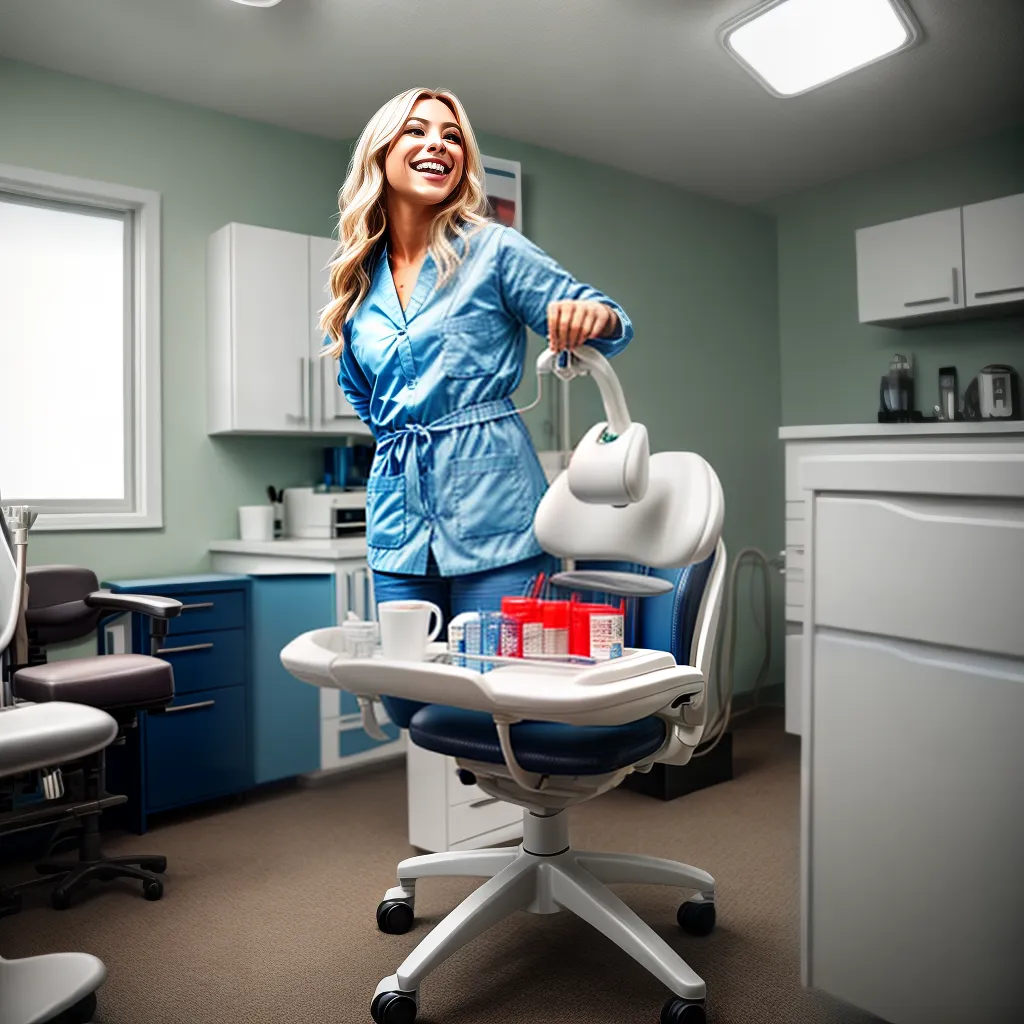 Fotos sorriso branco dentista instrumentos floss