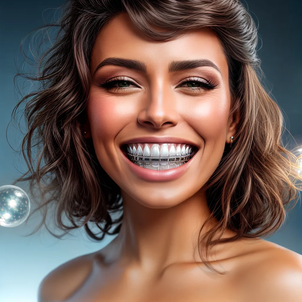 Fotos sorriso confiante aparelho sonho