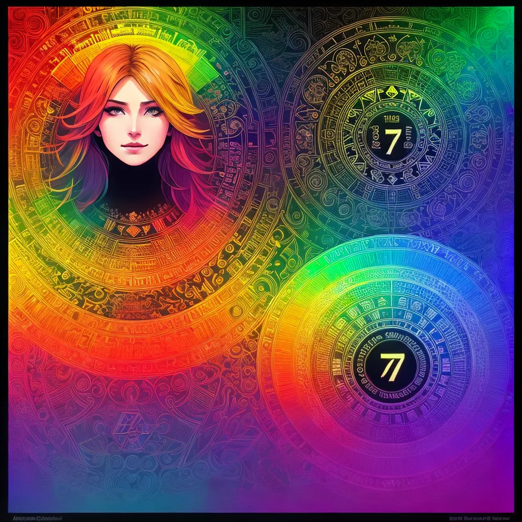 Fotos sorte espiritualidade completo arcoiris 7 cores