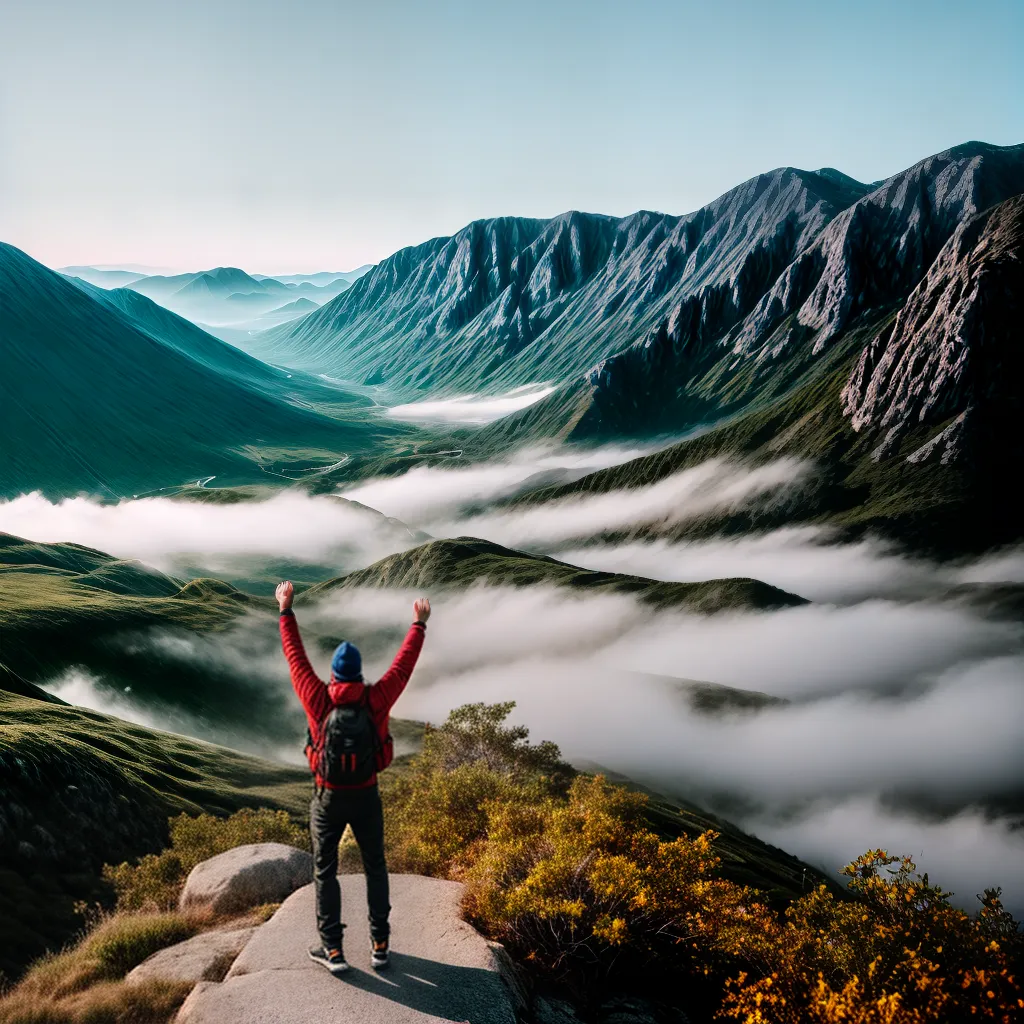 Emprego Tecelagem: Descubra o que significa sonhar com sucesso profissional 3 Fotos sucesso topo montanha bracos alto