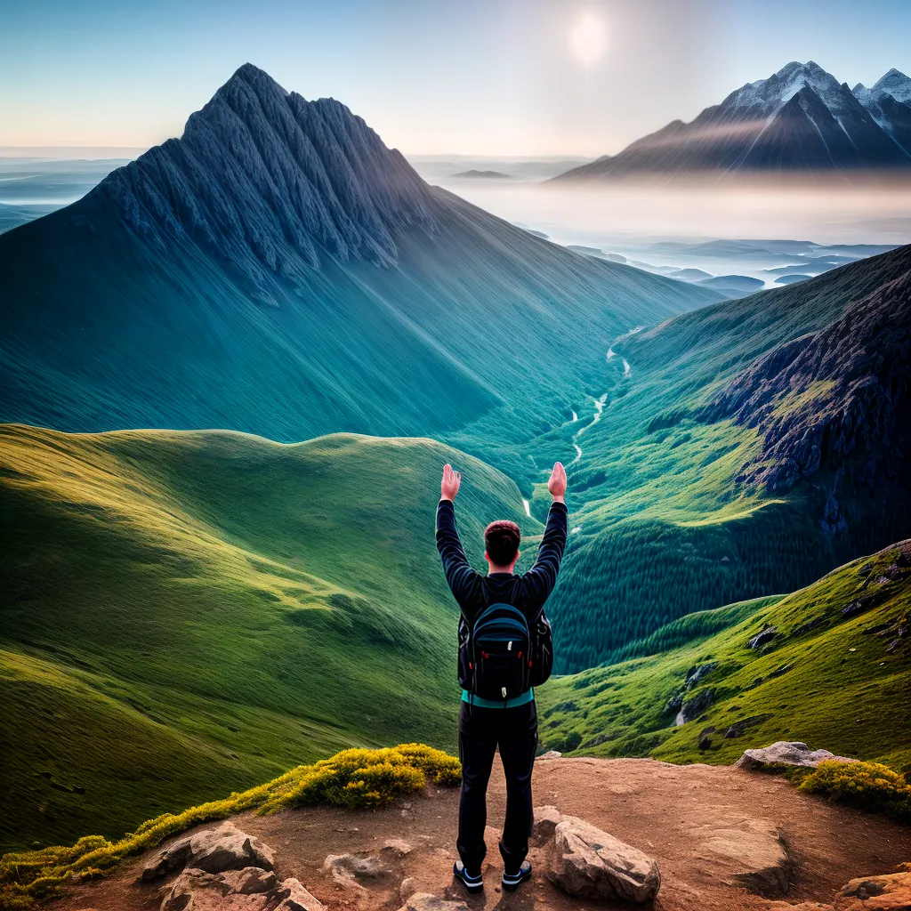 Emprego Tecelagem: Descubra o que significa sonhar com sucesso profissional 5 Fotos sucesso topo montanha vista 1
