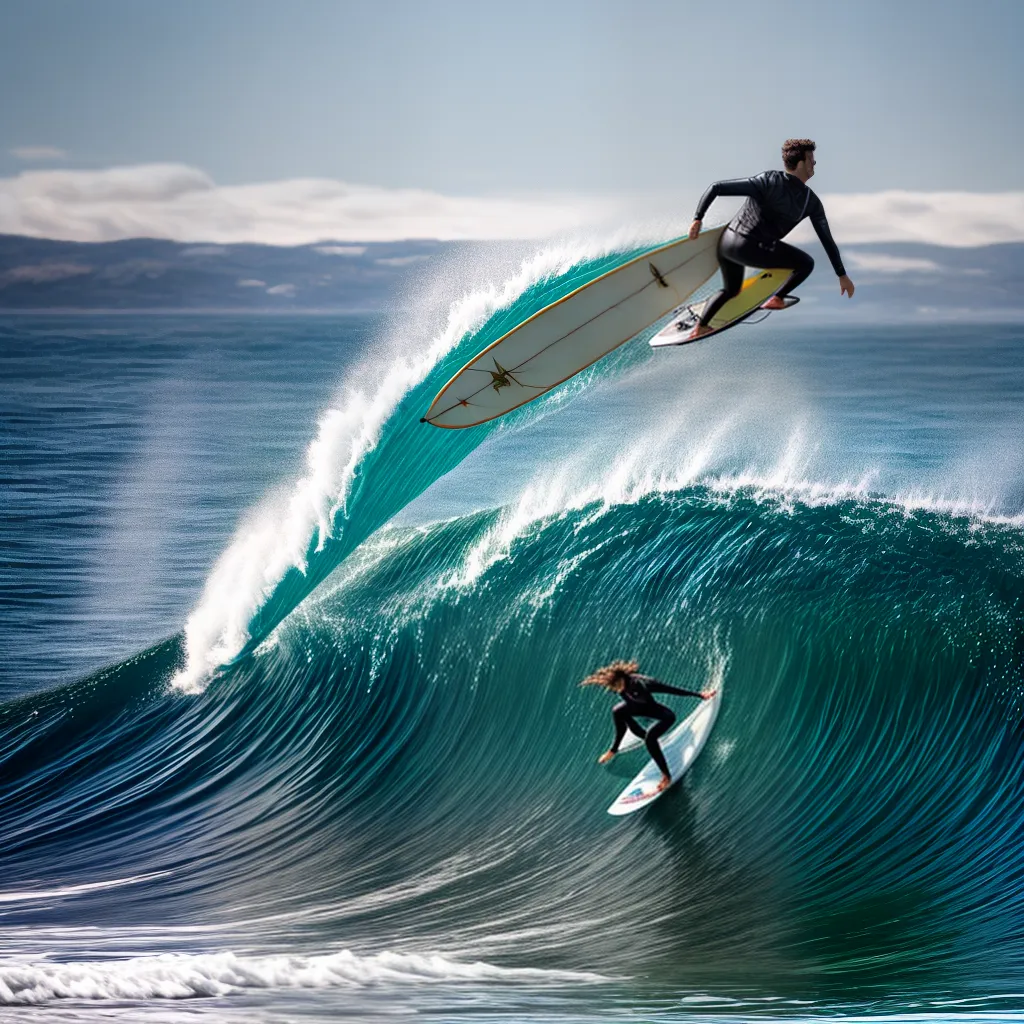 Fotos surf autonomia equilibrio desafios