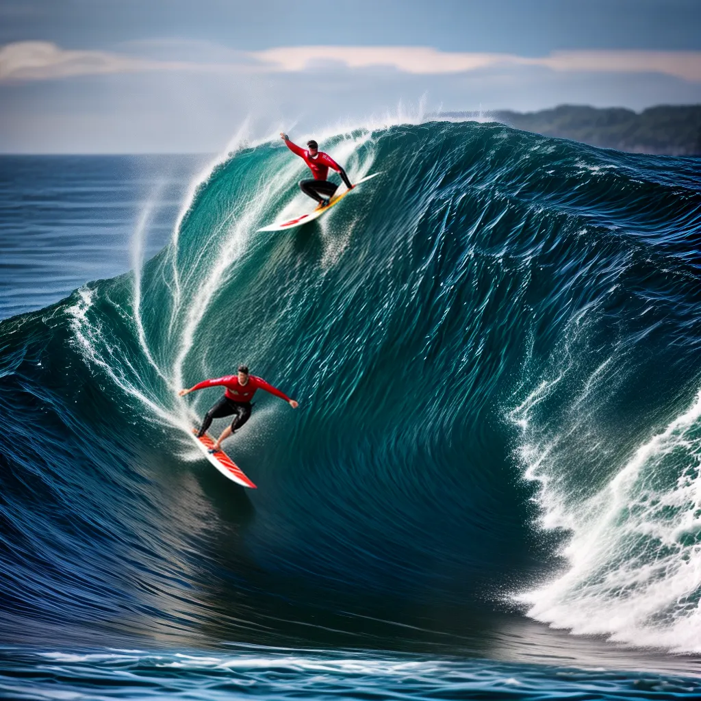 Fotos surf onda adrenalina desafio
