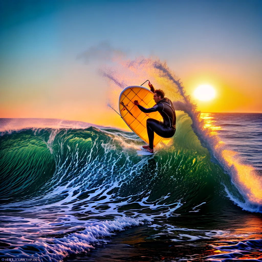 Surfe, Submersão e Simbolismo: Decifrando o Significado de Sonhar. 6 Fotos surf por do sol sonhador