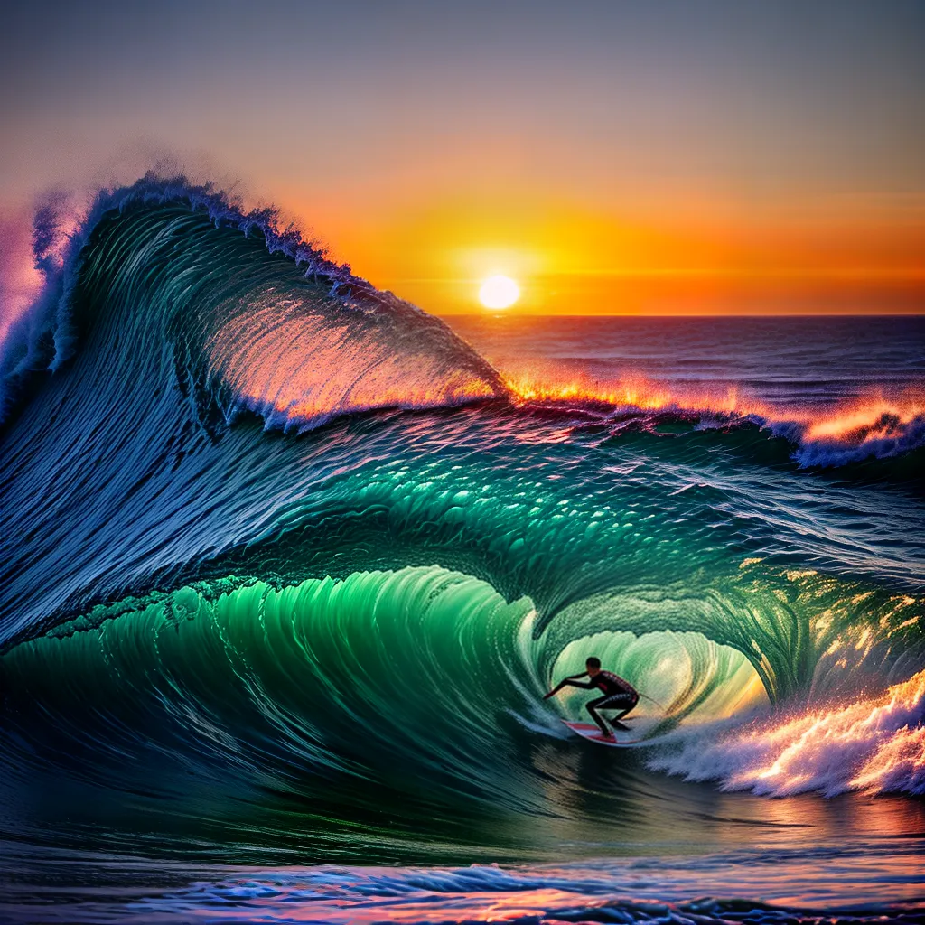 Surfe dos sonhos: descubra o significado de sonhar com ondas 6 Fotos surf por do sol sonho desafio