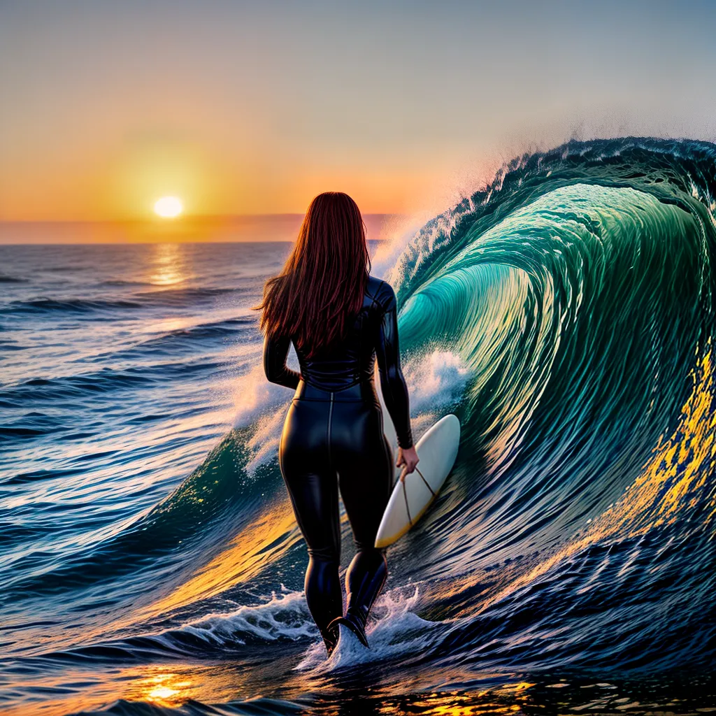 Fotos surf por do sol sorriso natureza