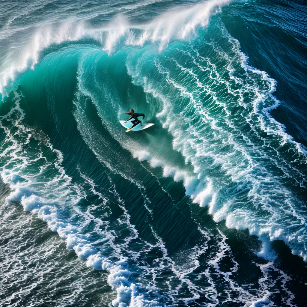 Safira e Surfismo: Desvendando os Significados dos Sonhos 2 Fotos surf sonho gema oceano turquesa
