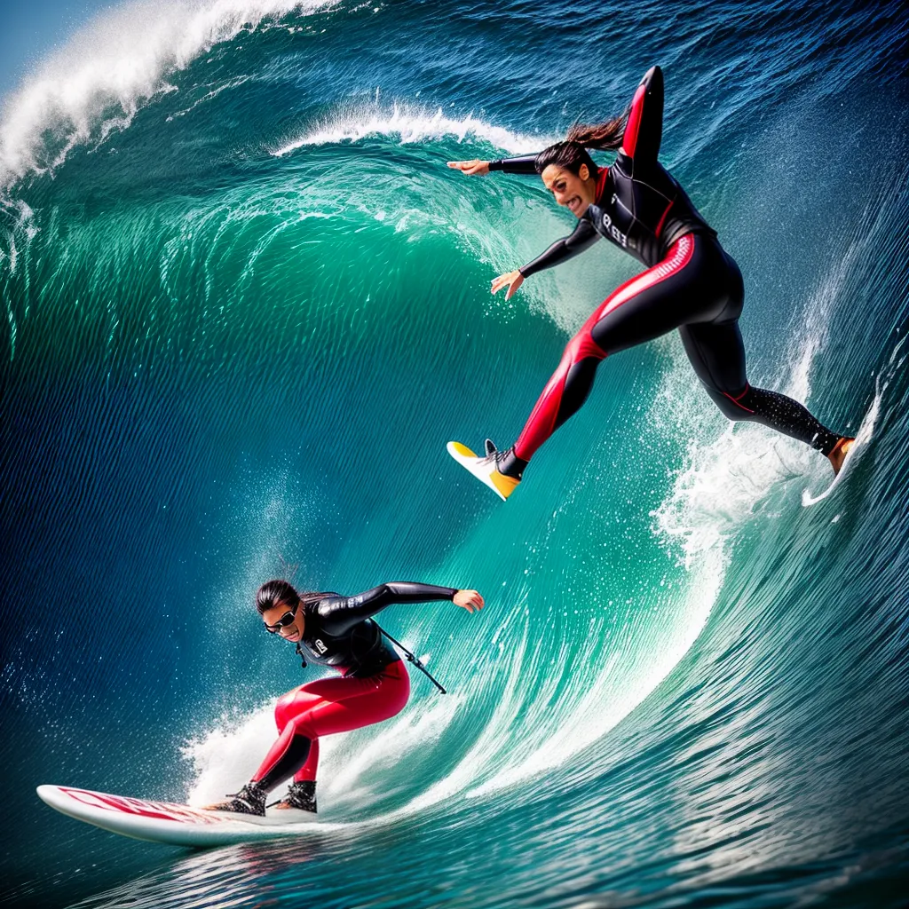 Sonhos com Esportes Aquáticos: Desvendando seus Significados 5 Fotos surf sorriso liberdade onda